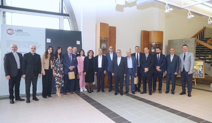 مجموعة العمل من أجل لبنان  American Task Force on Lebanon (ATFL)<br />
تزور جامعة سيّدة اللويزة: نفتخر بكم ونقف إلى جانب رسالتكم التعليميّة.