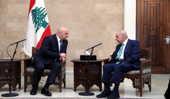 لقاء يجمع عون وبري في بعبدا