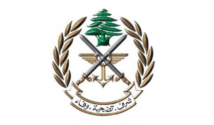 الجيش أوقف 5 مواطنين ضمن إطار التدابير الأمنية