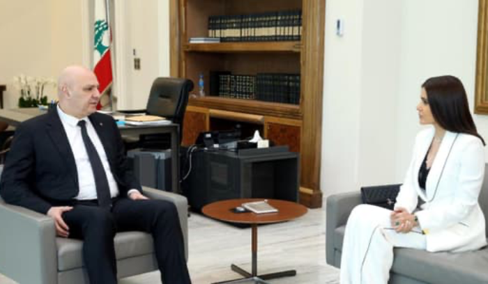 ستريدا جعجع زارت الرئيس عون وعرضت معه للمستجدات