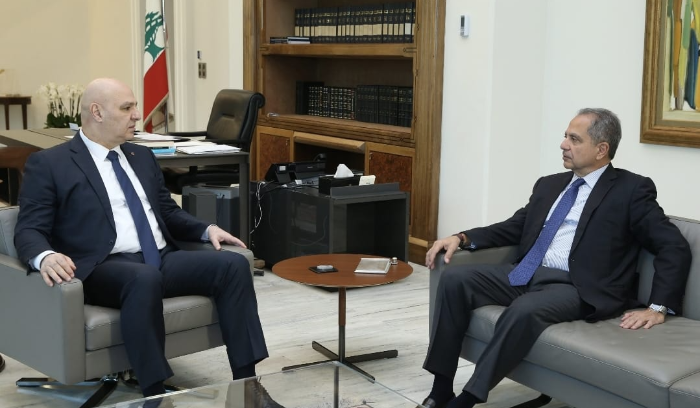 الصدي يطلّع الرئيس عون على شؤون وزارته ويلتقي ممثلة 