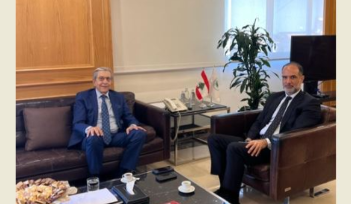 رسامني استقبل  سفير الجزائر مهنئا إياه بتوليه منصبه الجديد في لبنان