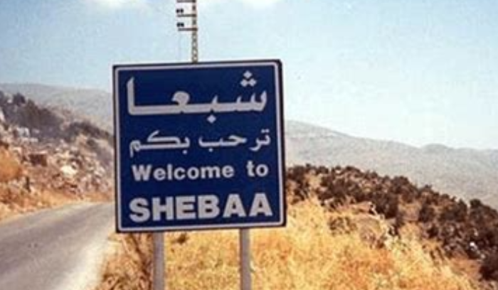 سقوط قذيفتين مدفعيتين اسرائيليتين على منطقة جنعم عند الاطراف الشرقية لبلدة شبعا