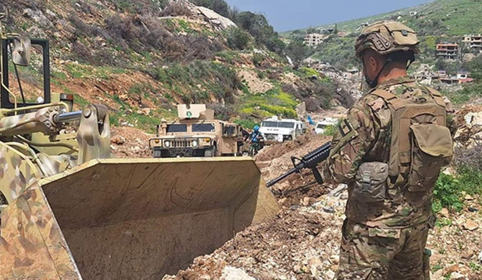 إطلاق نار على الجيش في خلال إزالته سواتر ترابية في العديسة - مرجعيون