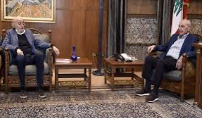 بري يلتقي جنبلاط